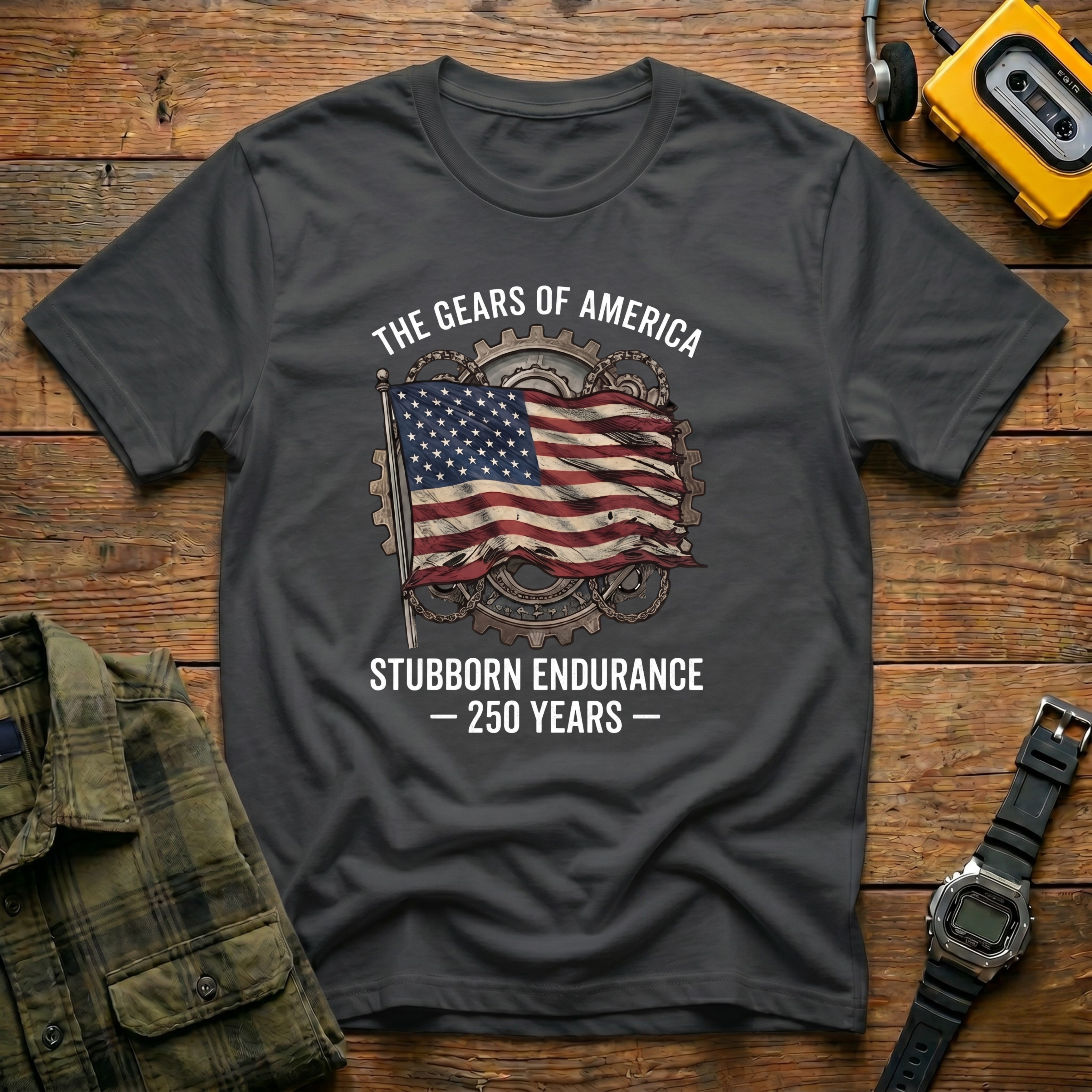 Gears of America Stubborn Endurance T-Shirt