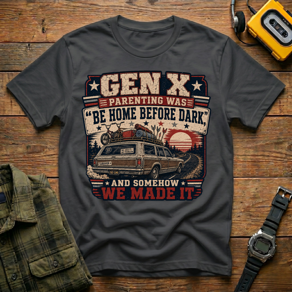 Parenting Was Home Before Dark T-Shirt