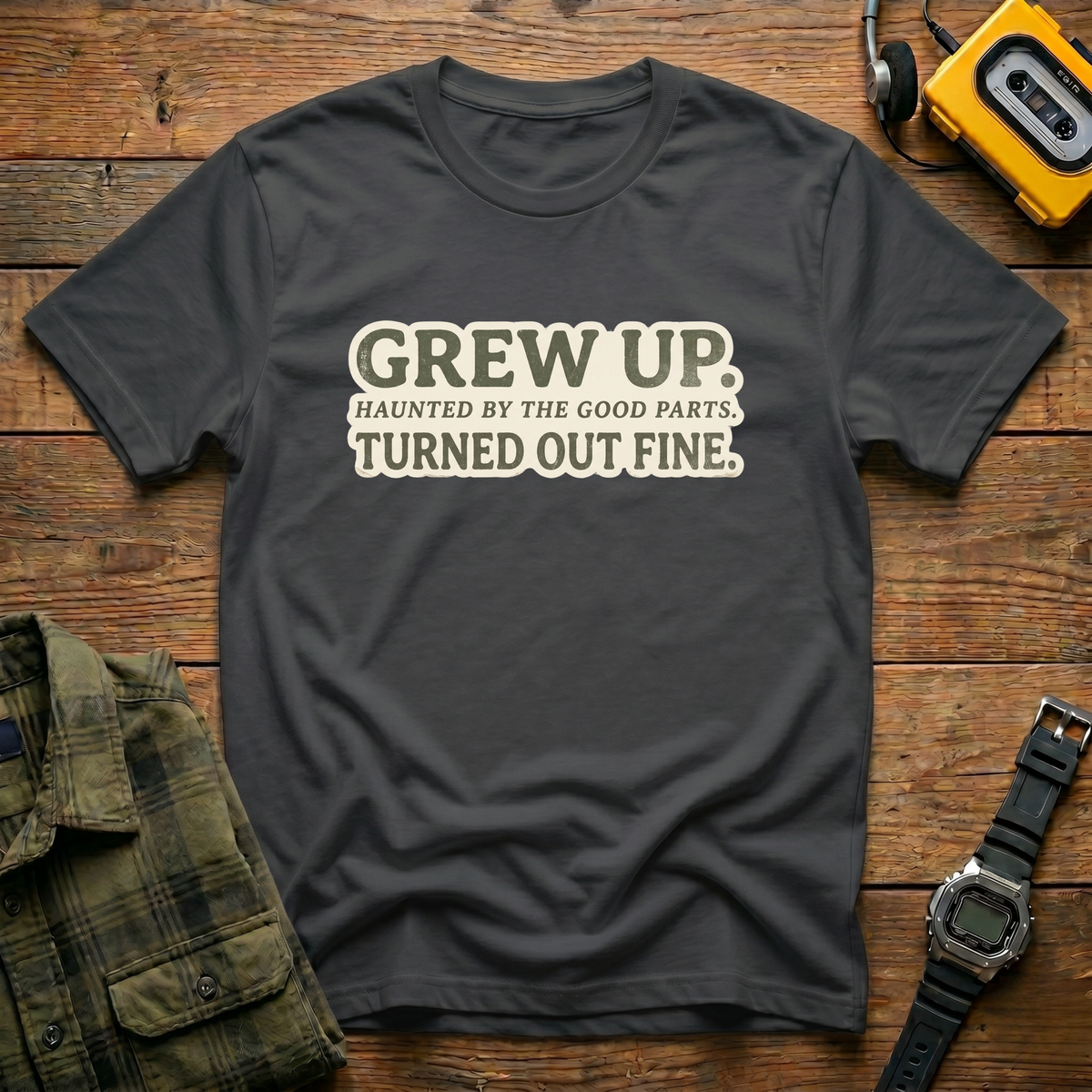 Grew Up Haunted T-Shirt