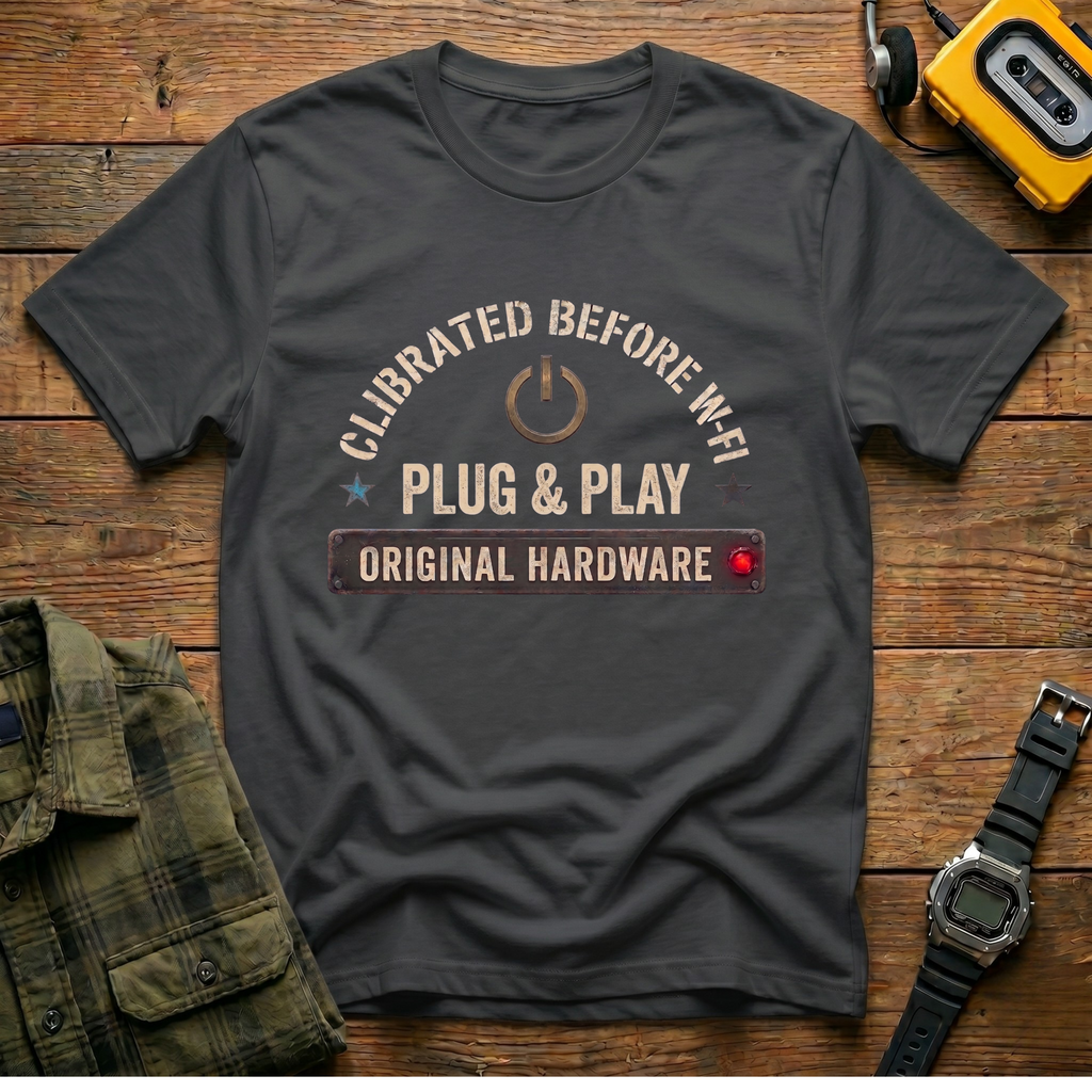 Calibrated Before WiFi Original HardwareT-Shirt