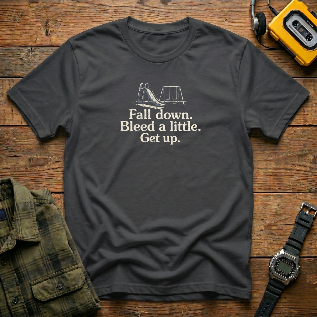 Fall Down  T-Shirt