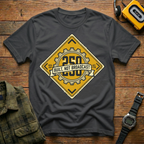 Built Not Broadcast Sign T-Shirt