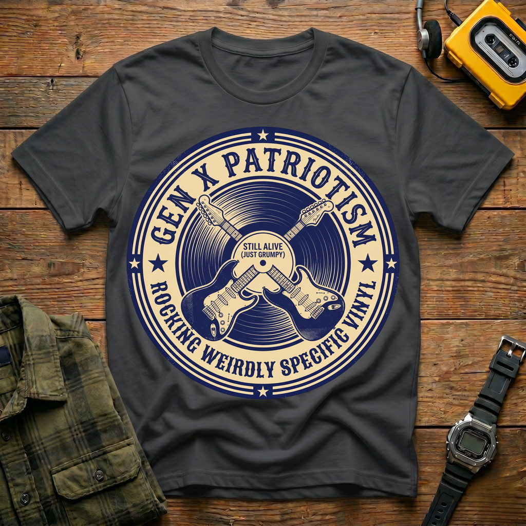 weirdly specific vinyl logo T-Shirt