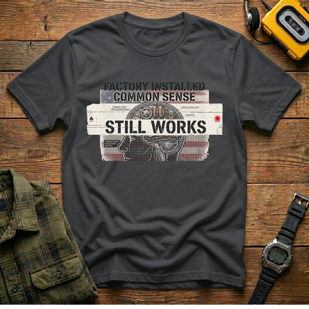 Factory Installed Common Sense Head Diagram T-Shirt