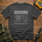 Unhackable Disk Phone T-Shirt