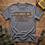 Halloween 87 Sign T-Shirt