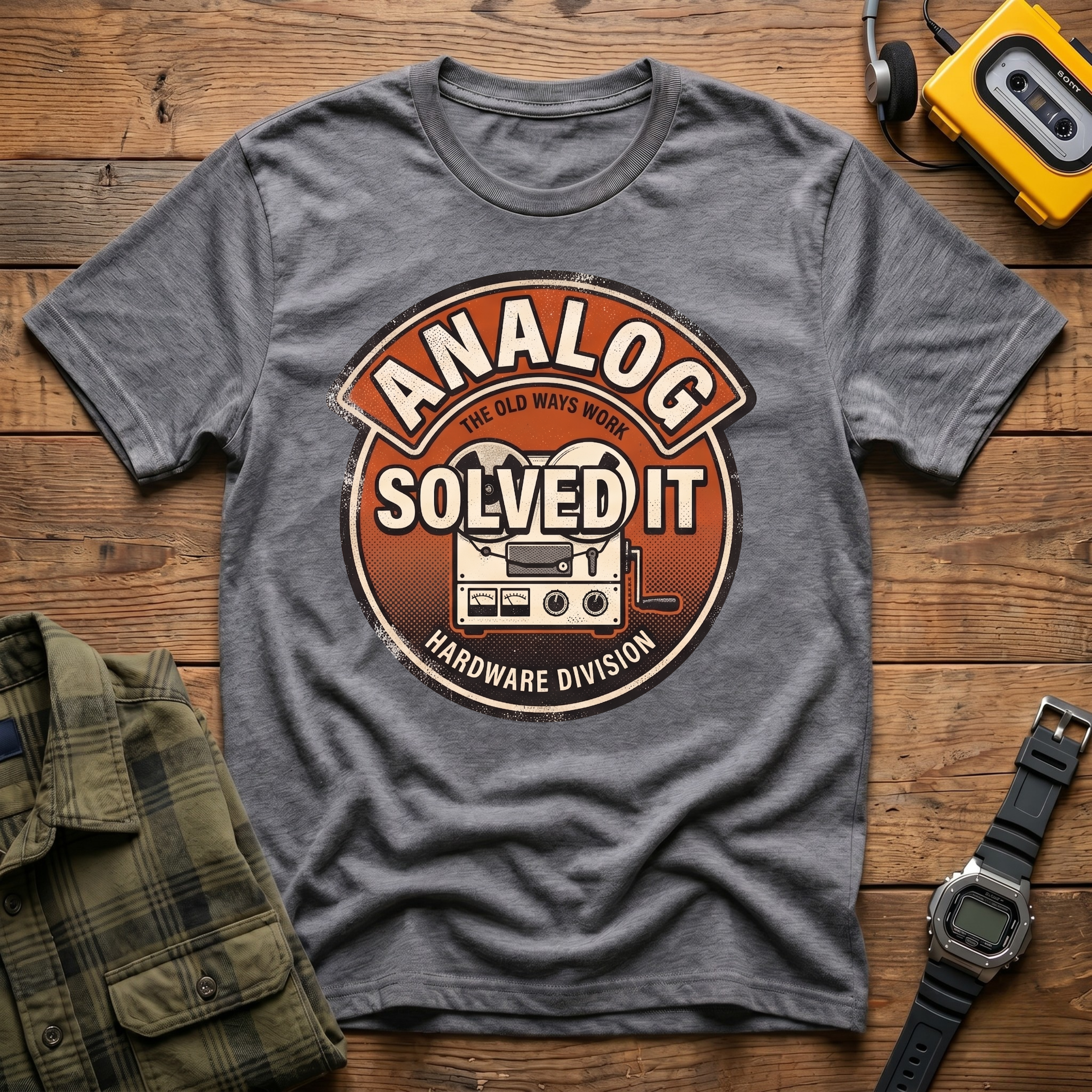 Analog Solved It.  Hardware Division T-Shirt