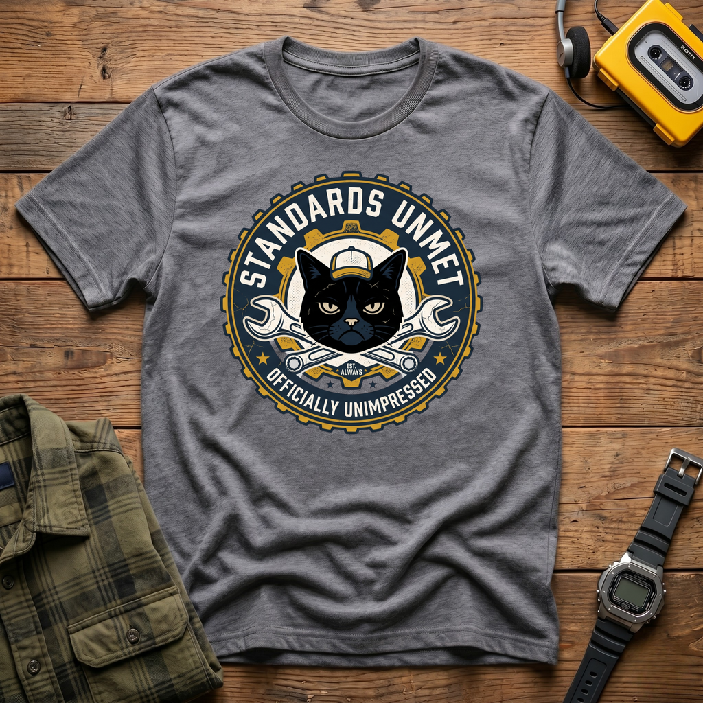 Cat Gear Unimpressed  T-Shirt
