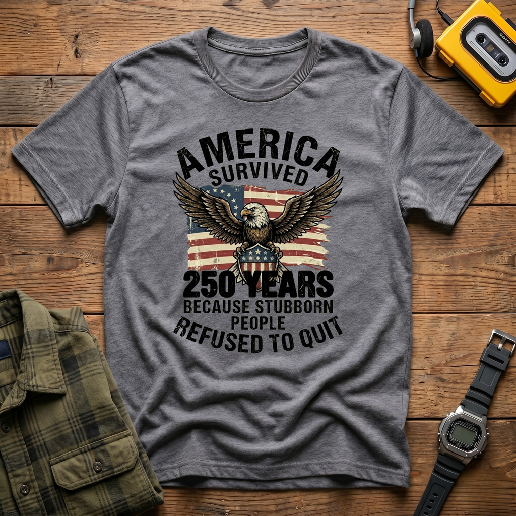 America Survived Eagle T-Shirt
