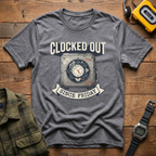 Clocked Out Clock T-Shirt