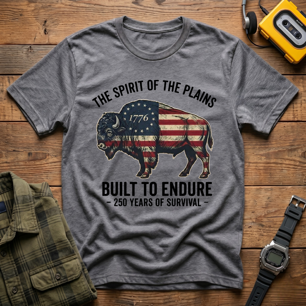 Spirit of the Plains Built To Endure T-Shirt