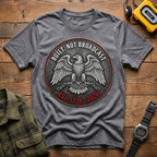 Built Not Broadcast Coin T-Shirt