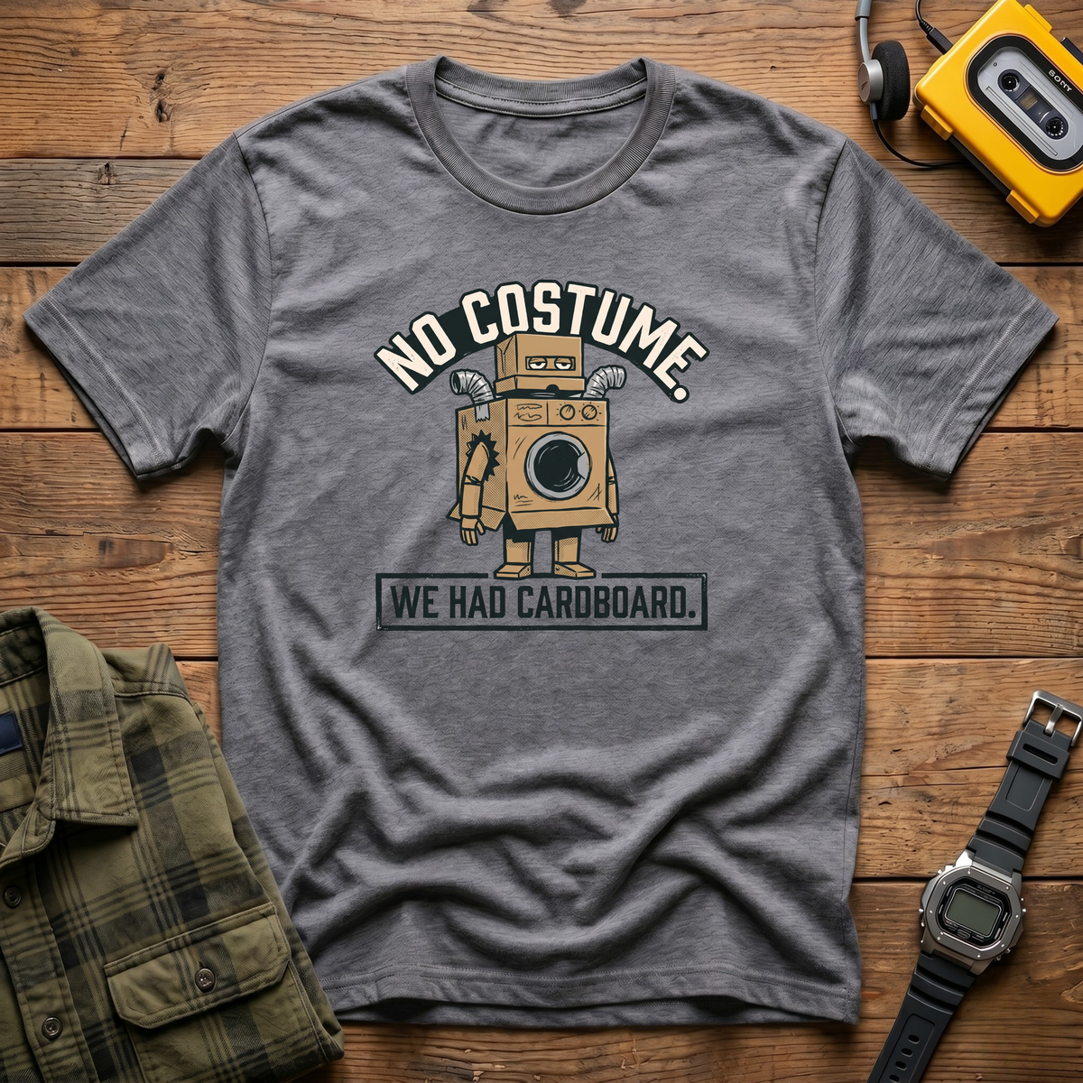 Costume Cardboard T-Shirt