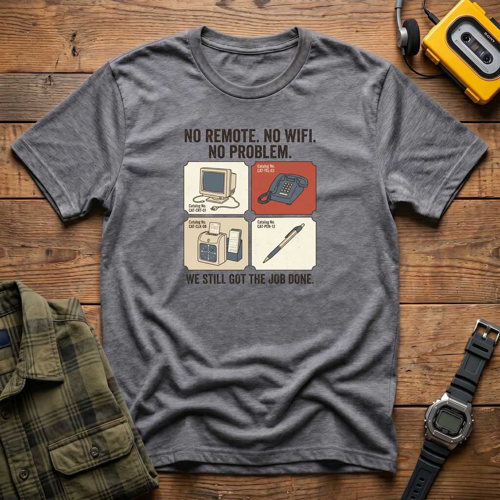 No Remote Boxes T-Shirt