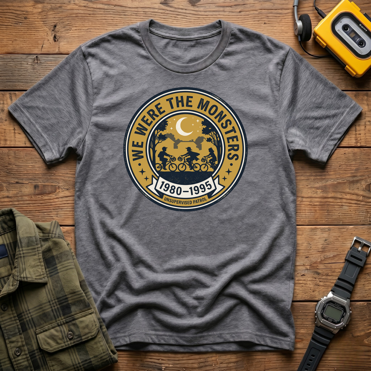 Monsters Badge T-Shirt