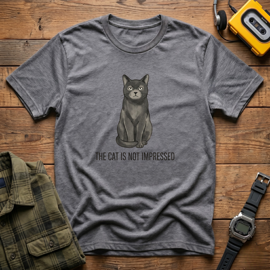 Cat Not Impressed  T-Shirt