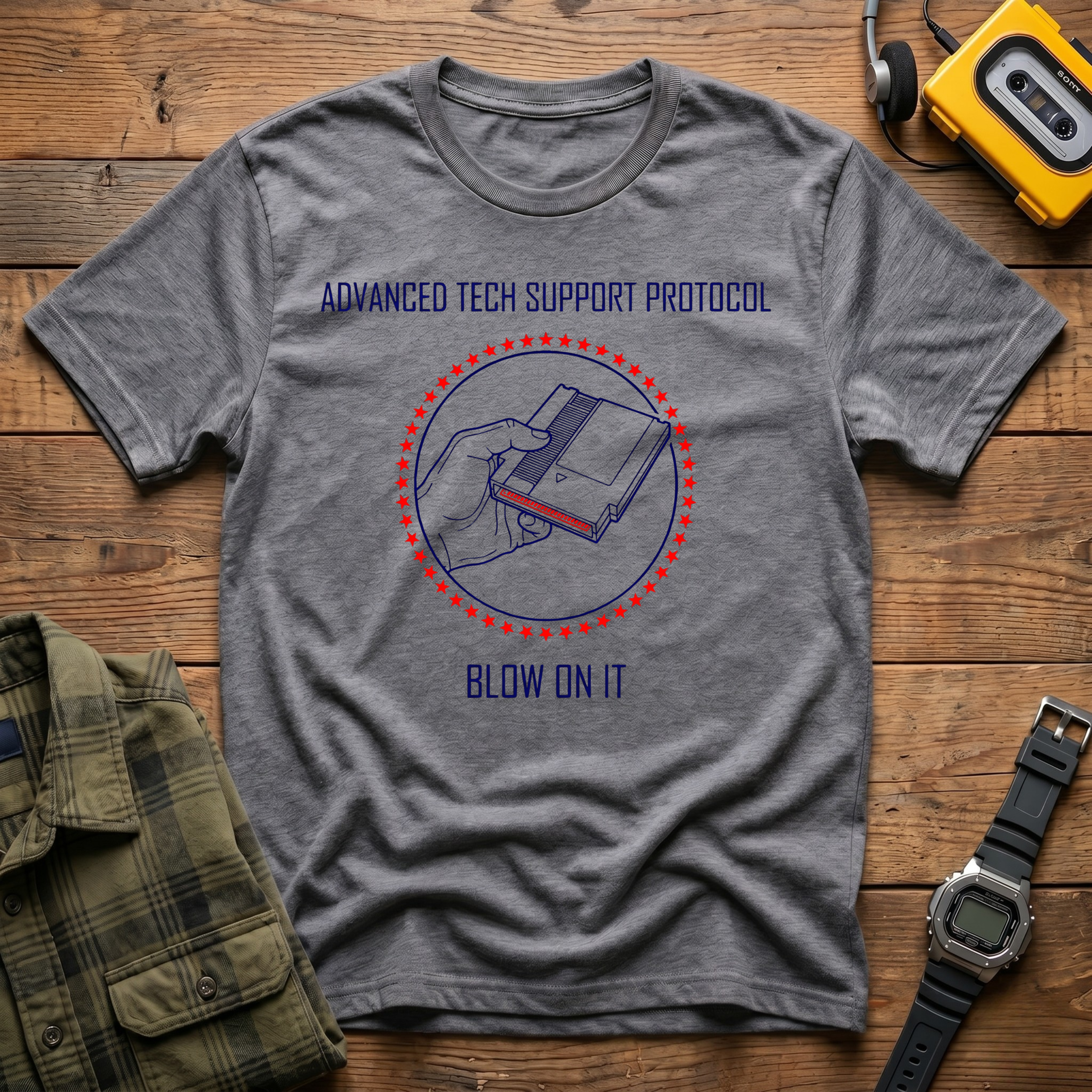Advanced Tech Support.  Blow on It T-Shirt