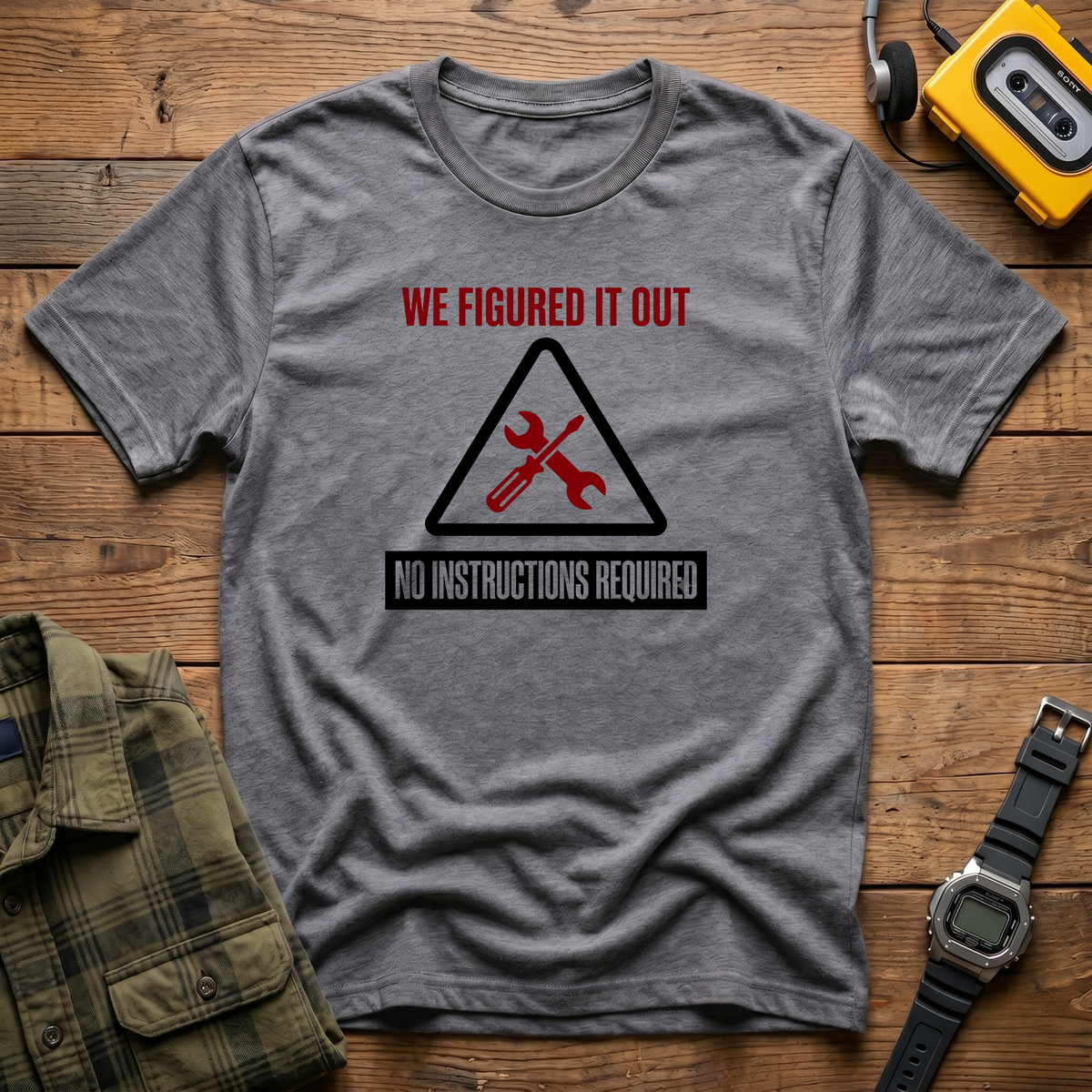 Figure Triangle T-Shirt