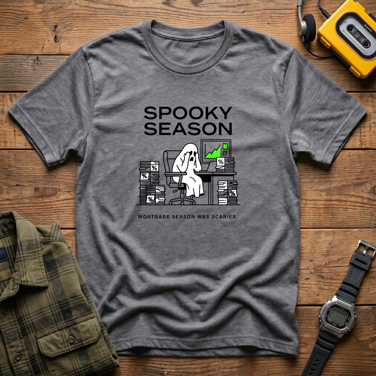 Spooky Season Ghost T-Shirt