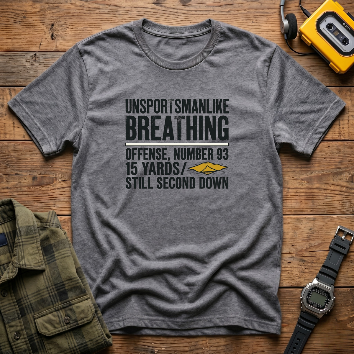 Unsportsmanlike Breathing T-Shirt