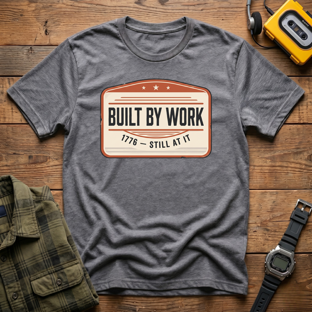 Built by Work 1776 T-Shirt