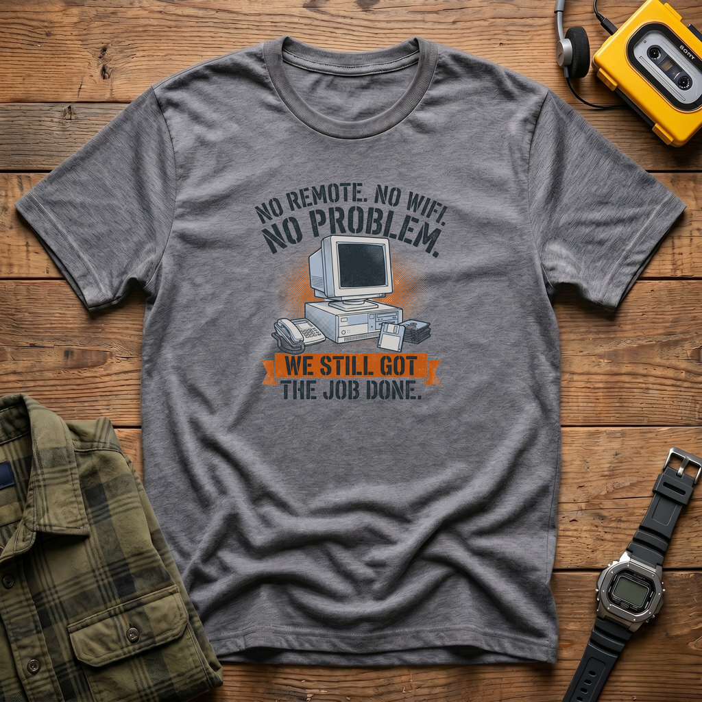No Wifi Computer T-Shirt