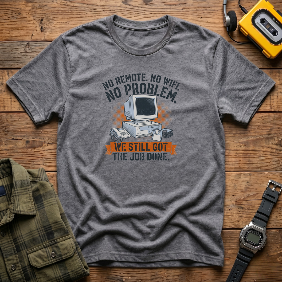 No Wifi Computer T-Shirt
