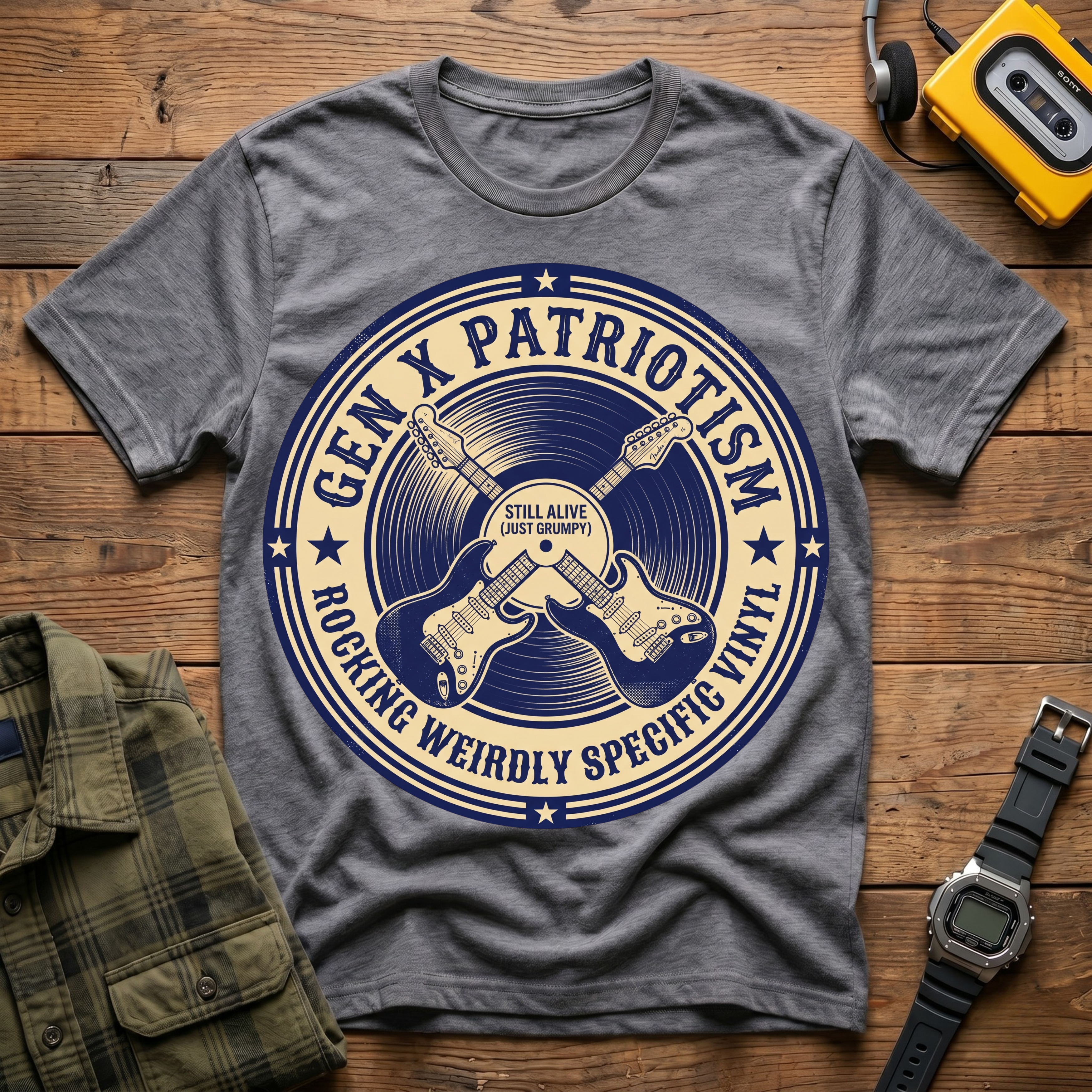 weirdly specific vinyl logo T-Shirt