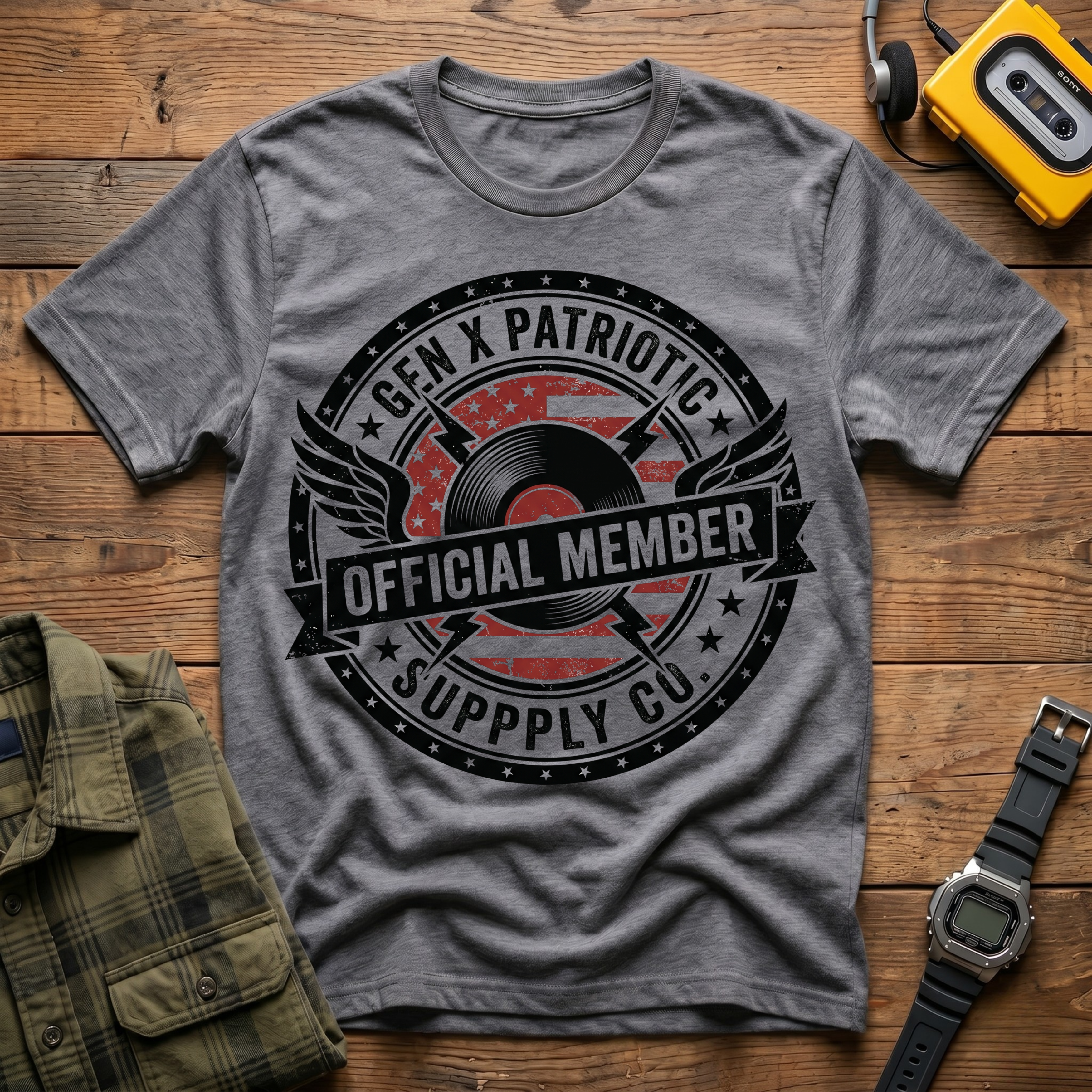 Patriotic Supply Co Logo  T-Shirt