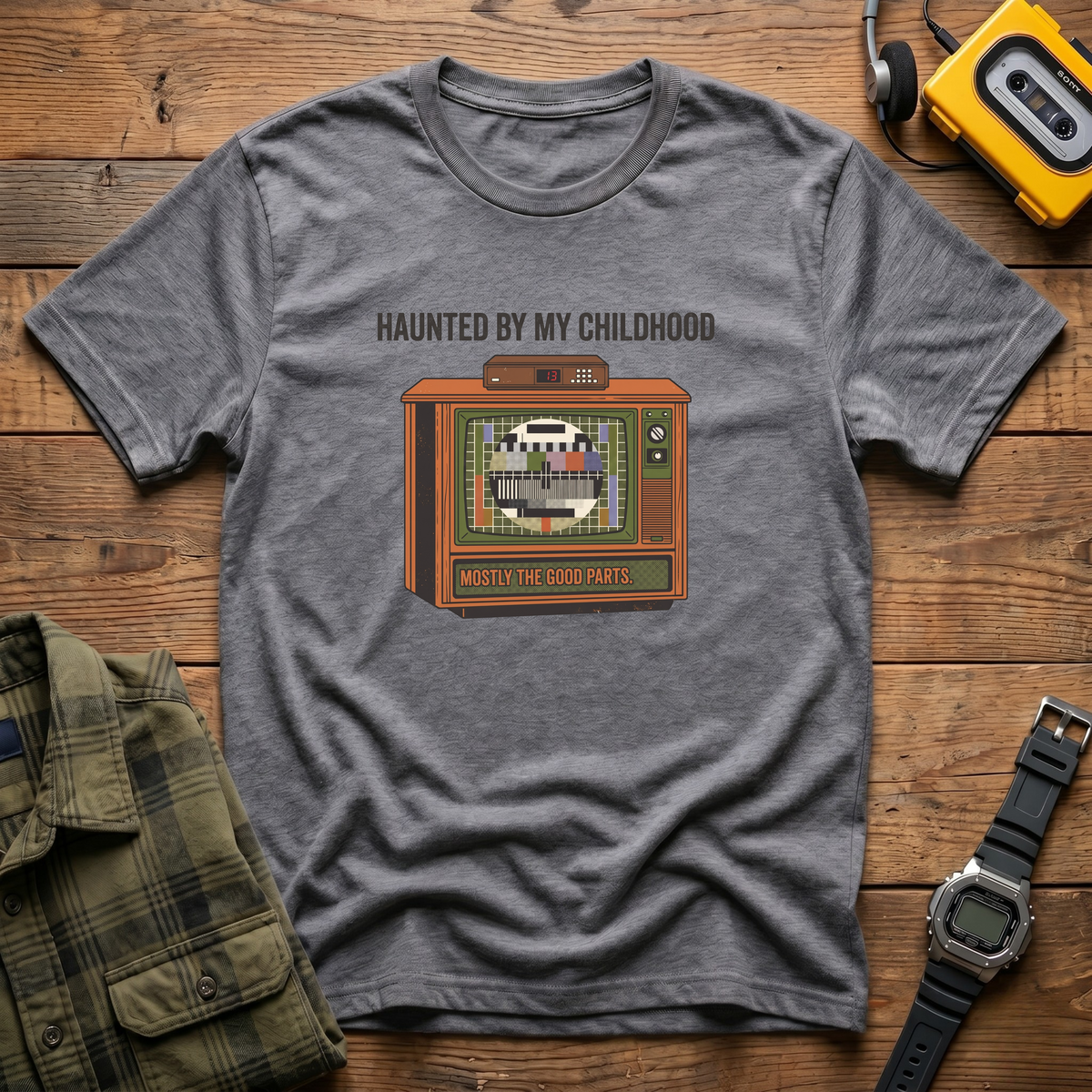 Haunted by TV  T-Shirt