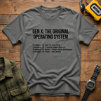 Gen X Original Operating System data T-Shirt