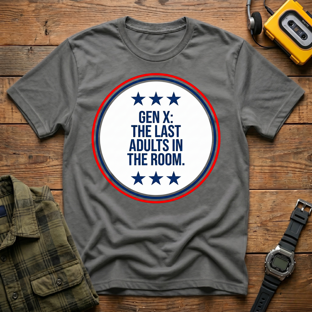 Gen X: Last Adults in the Room T-Shirt