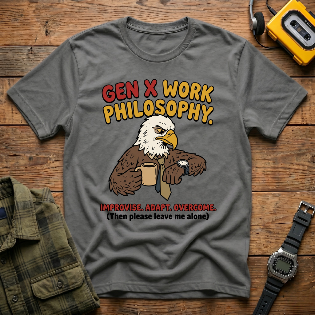Gen X Work Philosophy T-Shirt