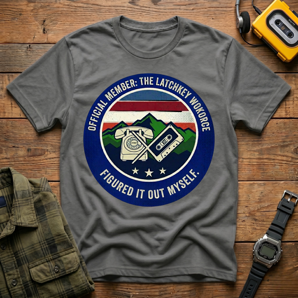 Latchkey Generation Cassette Phone T-Shirt