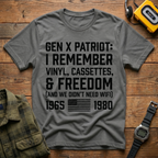 I Remember Vinyl, Cassettes and Freedom T-Shirt