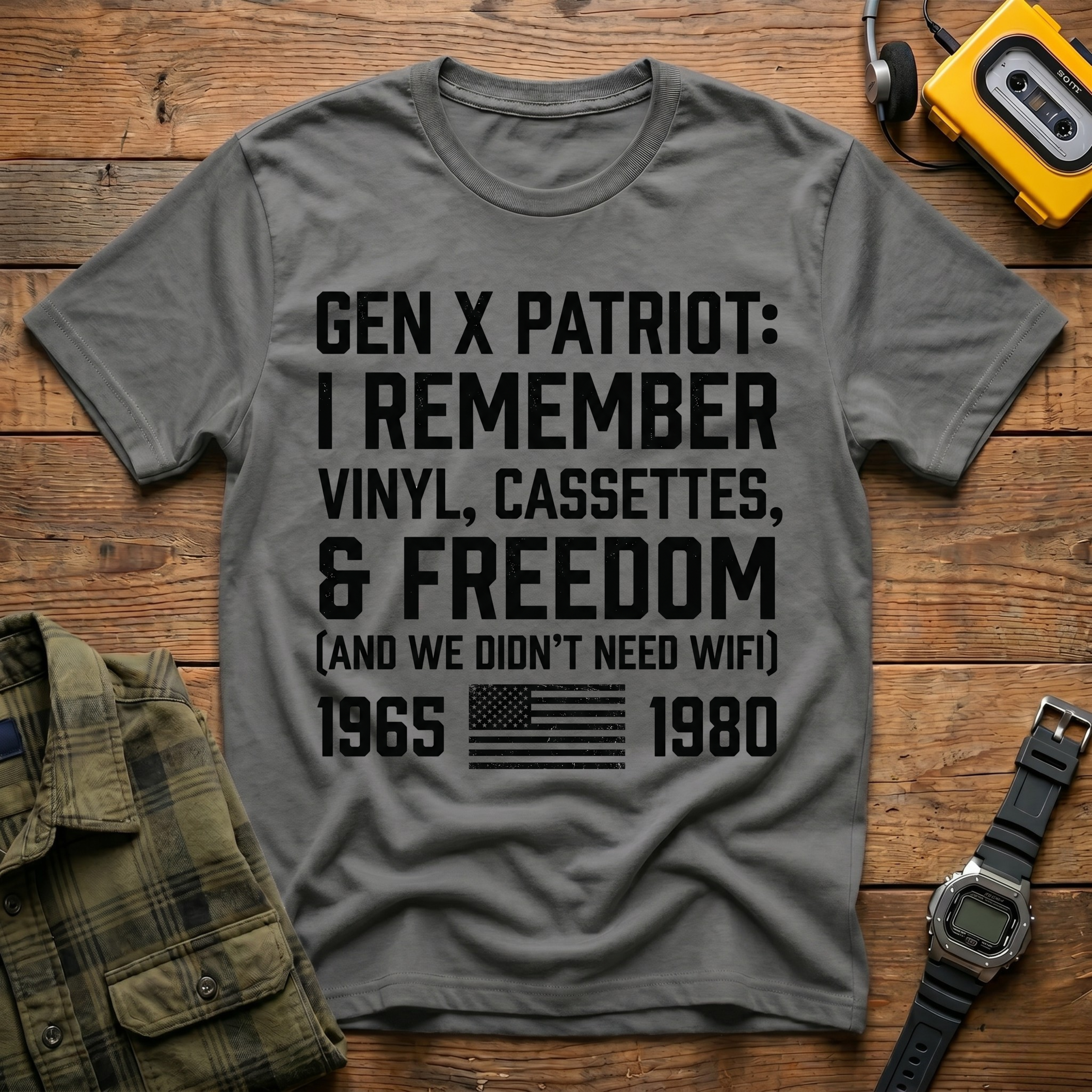 I Remember Vinyl, Cassettes and Freedom T-Shirt