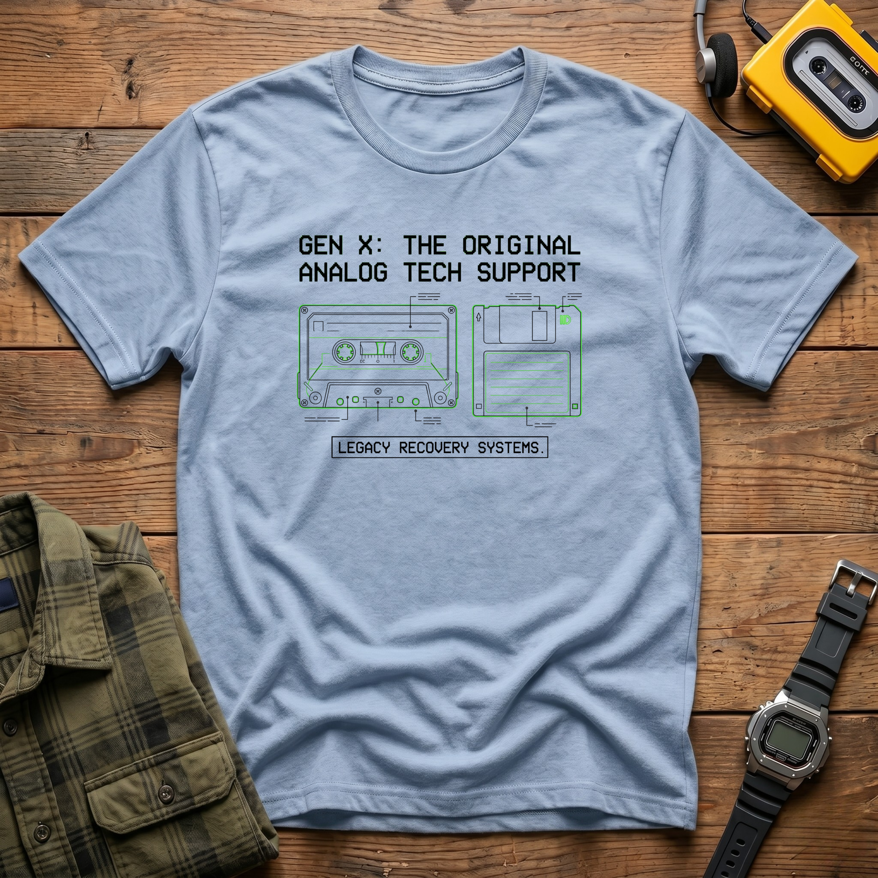 Original Analog Tech Support T-Shirt