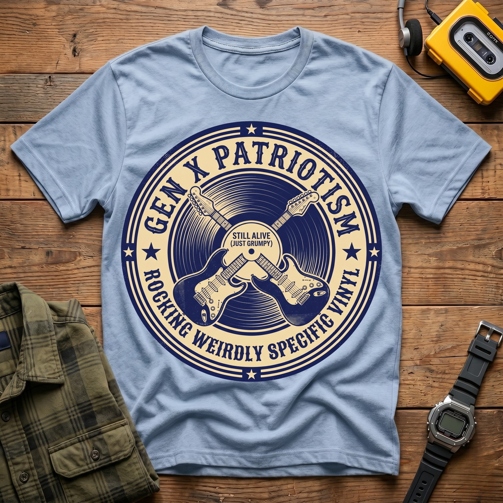 weirdly specific vinyl logo T-Shirt