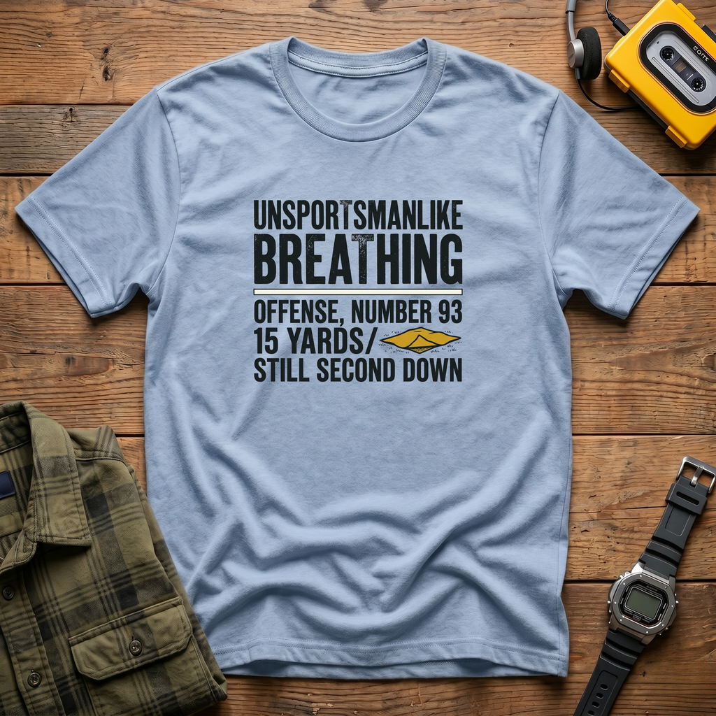 Unsportsmanlike Breathing T-Shirt