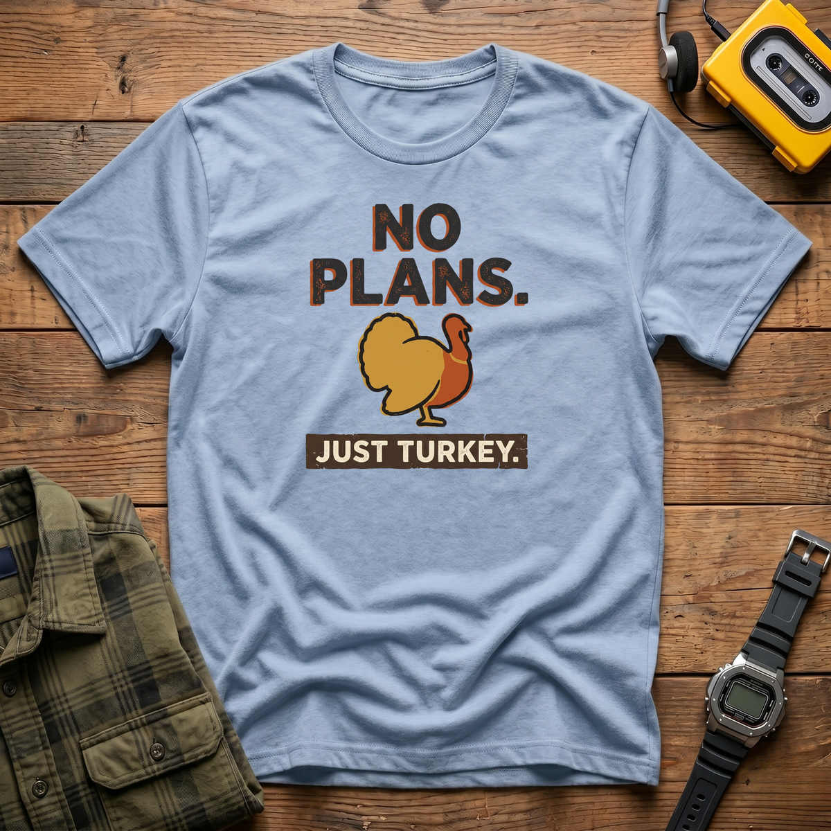 No Plans Turkey T-Shirt