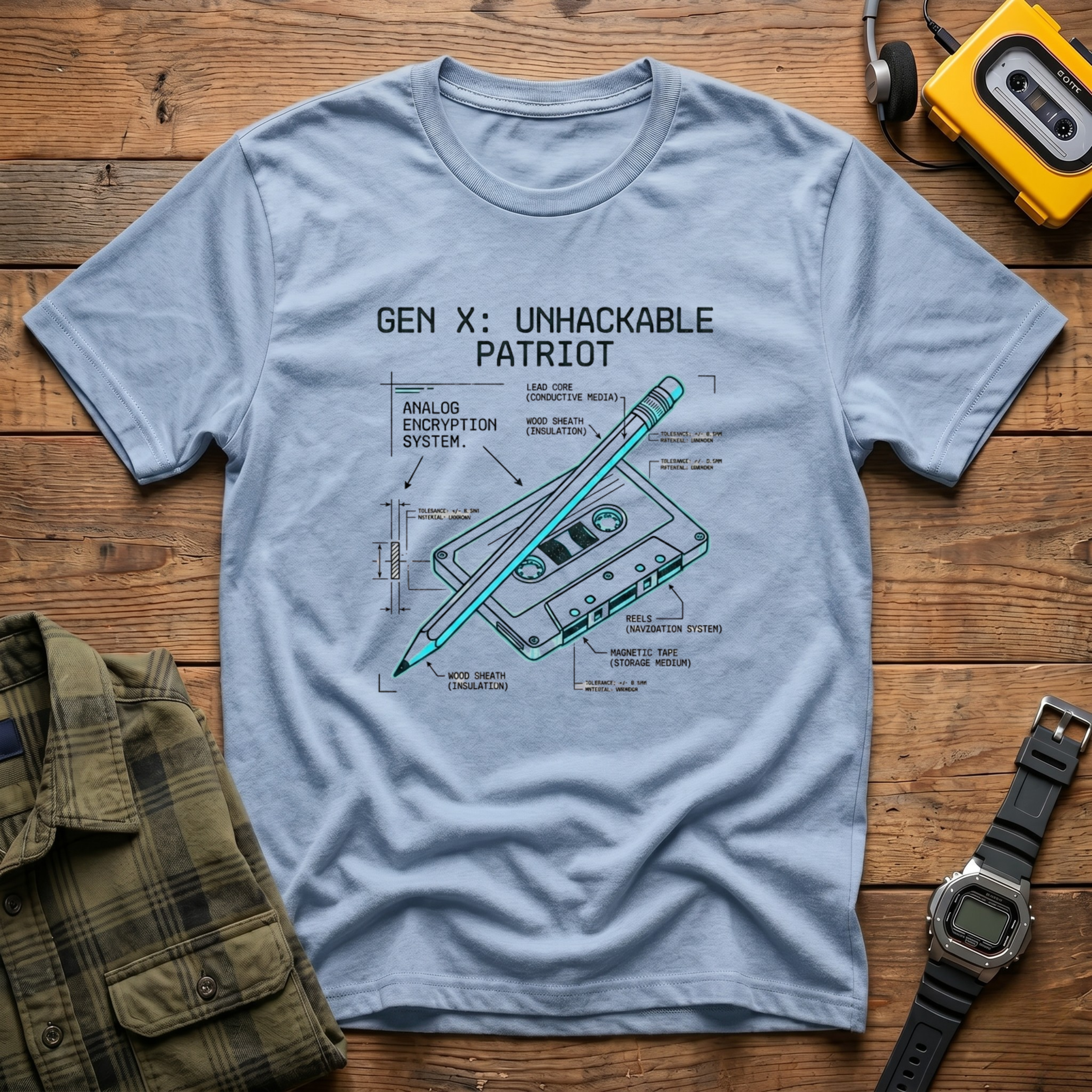 Unhackable Patriot T-Shirt