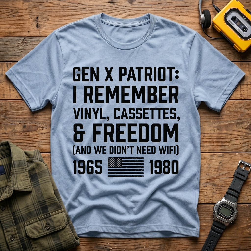 I Remember Vinyl, Cassettes and Freedom T-Shirt