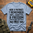 I Remember Vinyl, Cassettes and Freedom T-Shirt