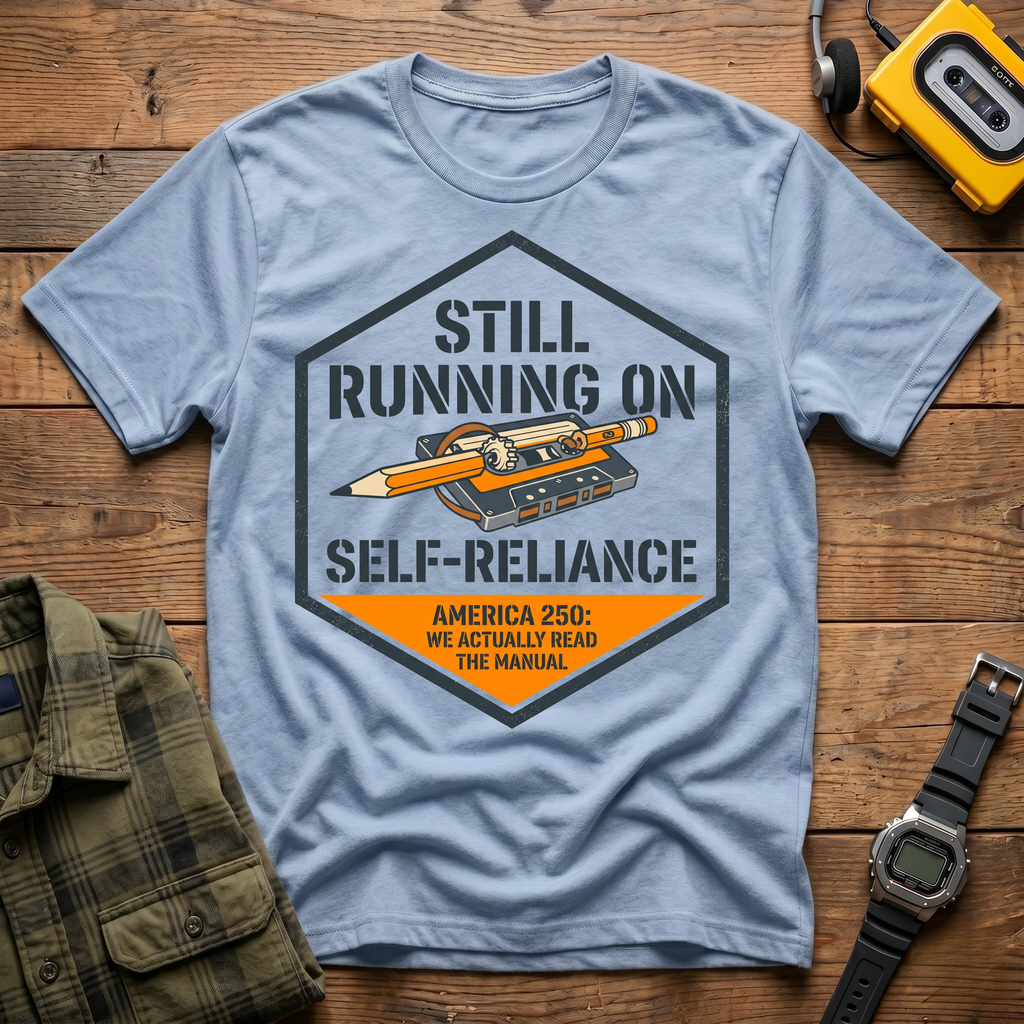 America 250 Self Reliance Badge    T-Shirt