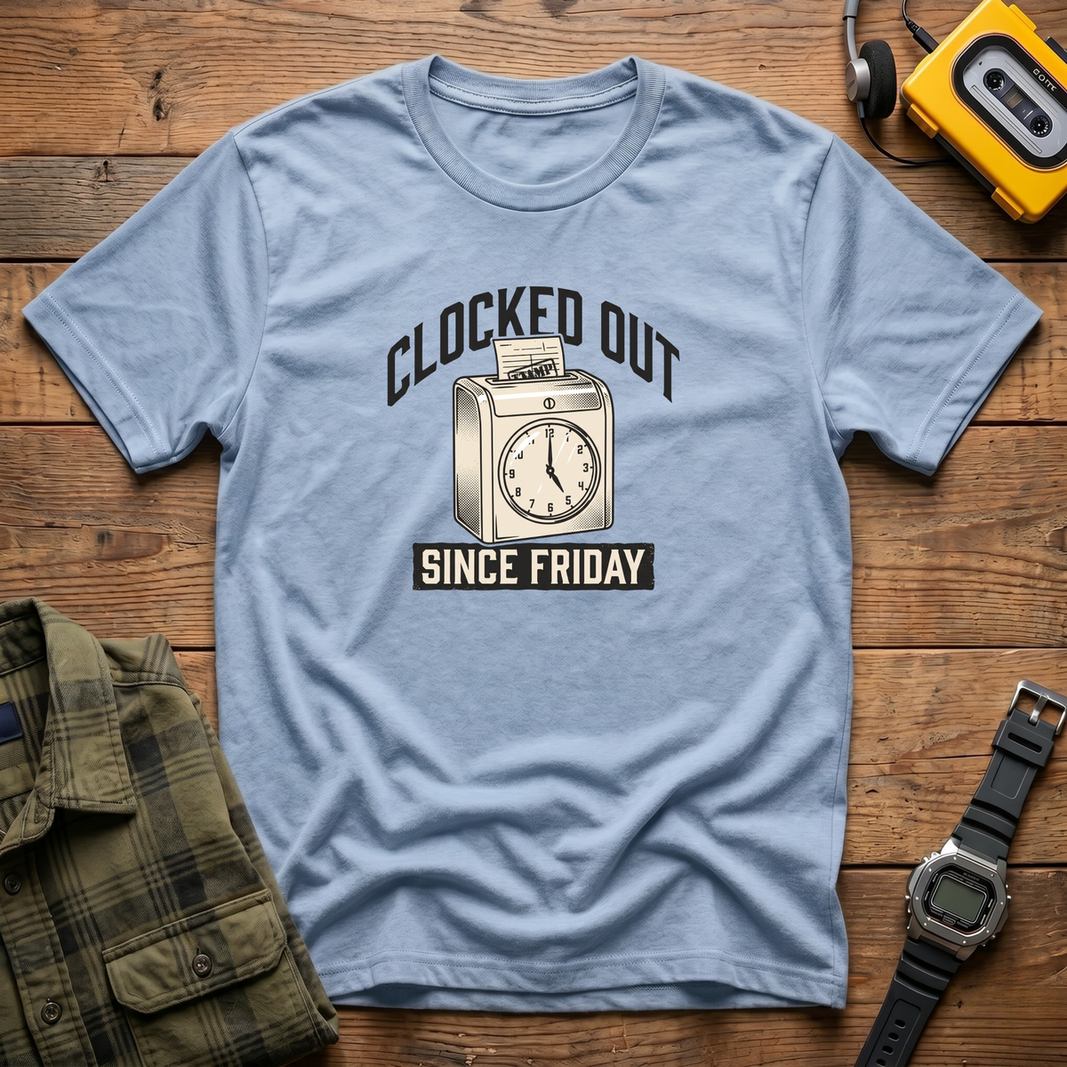 Clocked Out Punch T-Shirt