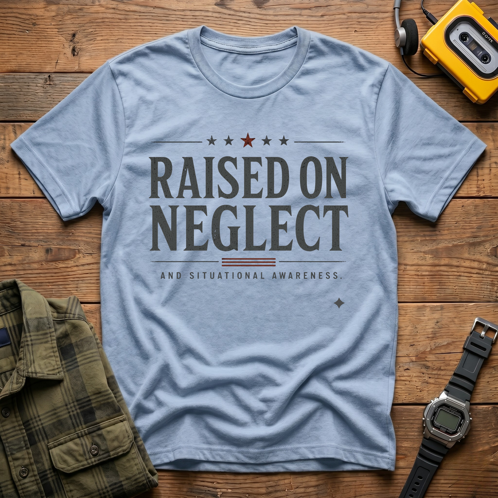 Raised On Neglect Situational Awareness  T-Shirt