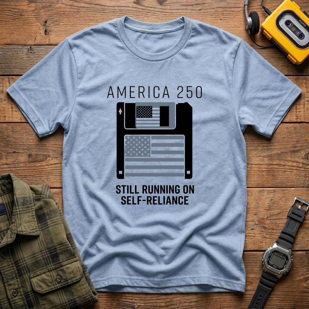 America 250 Disc Self Reliance T-Shirt