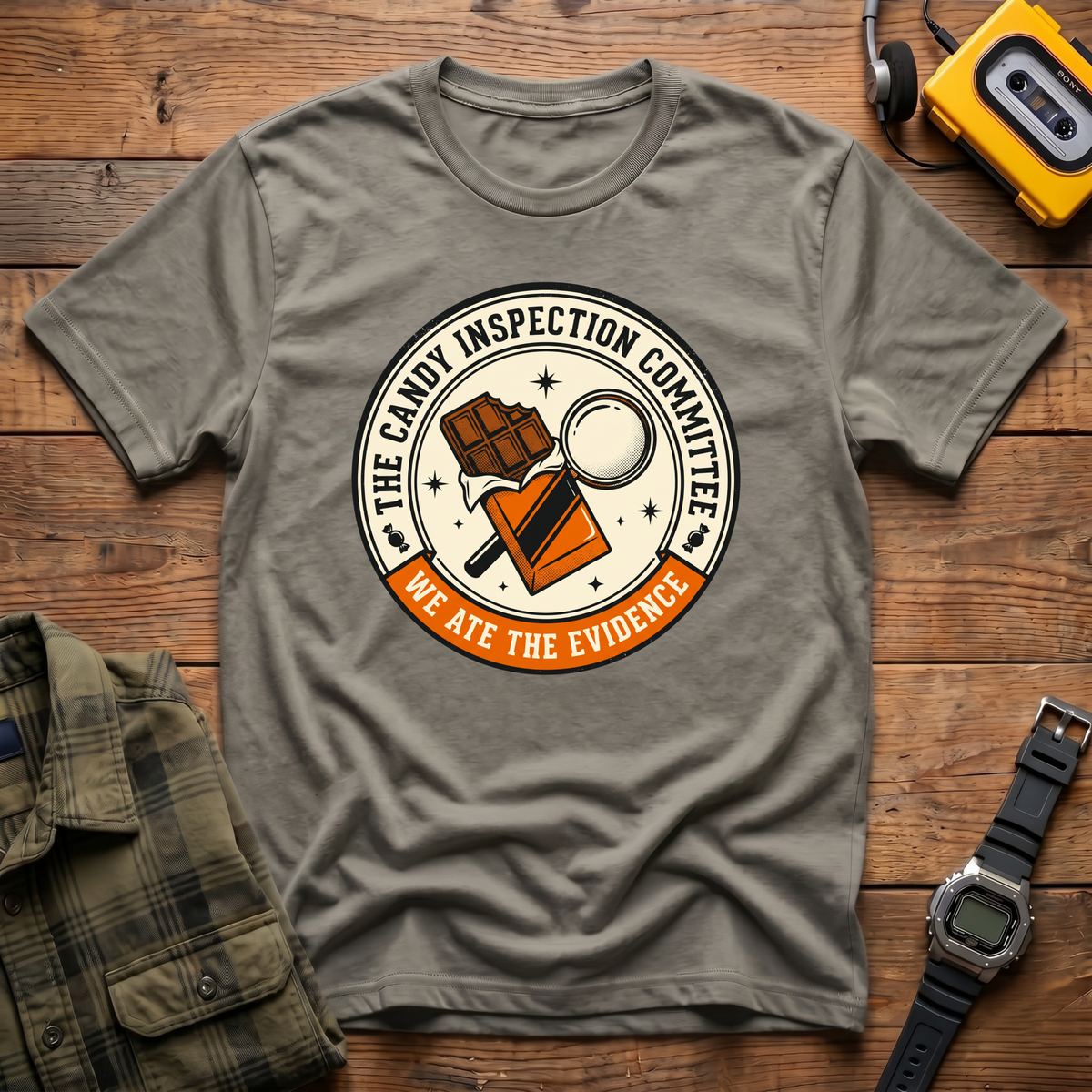Candy Inspect Badge T-Shirt