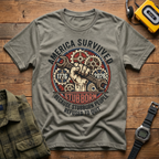 America Survived Gears T-Shirt
