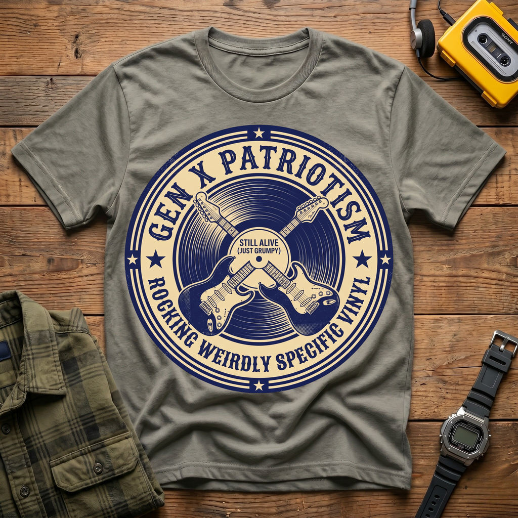 weirdly specific vinyl logo T-Shirt